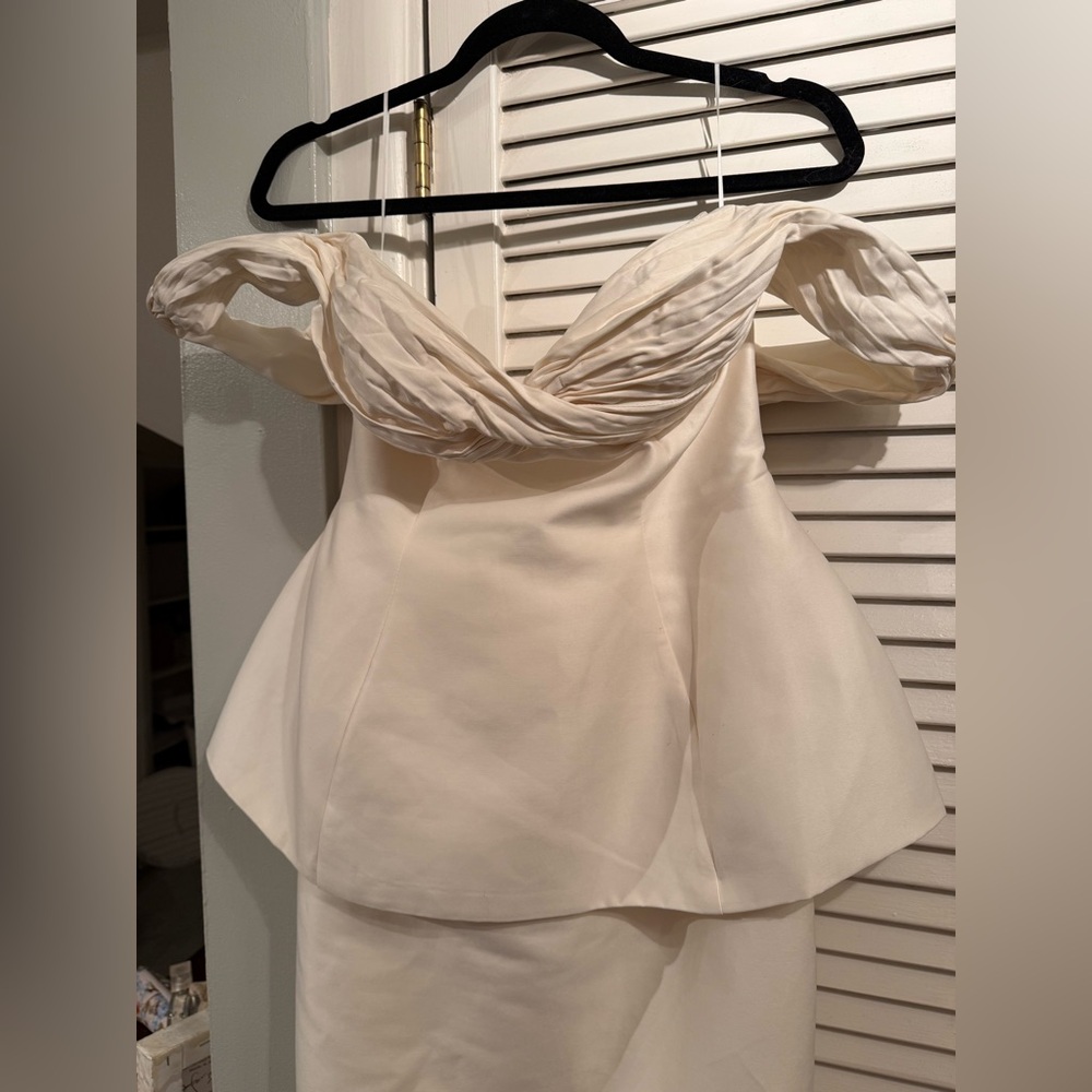 ASOS White Bridal Dress - Picture 3 of 9